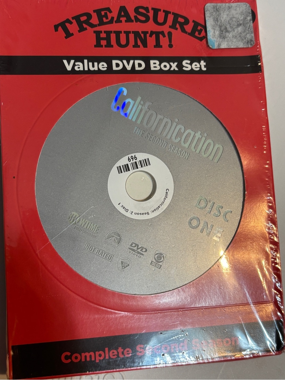 Californication Season 2 DVD Box Set - Silver/Red new